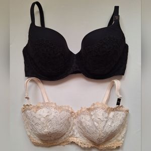 (2) Victoria‎ Secret Lace Bra